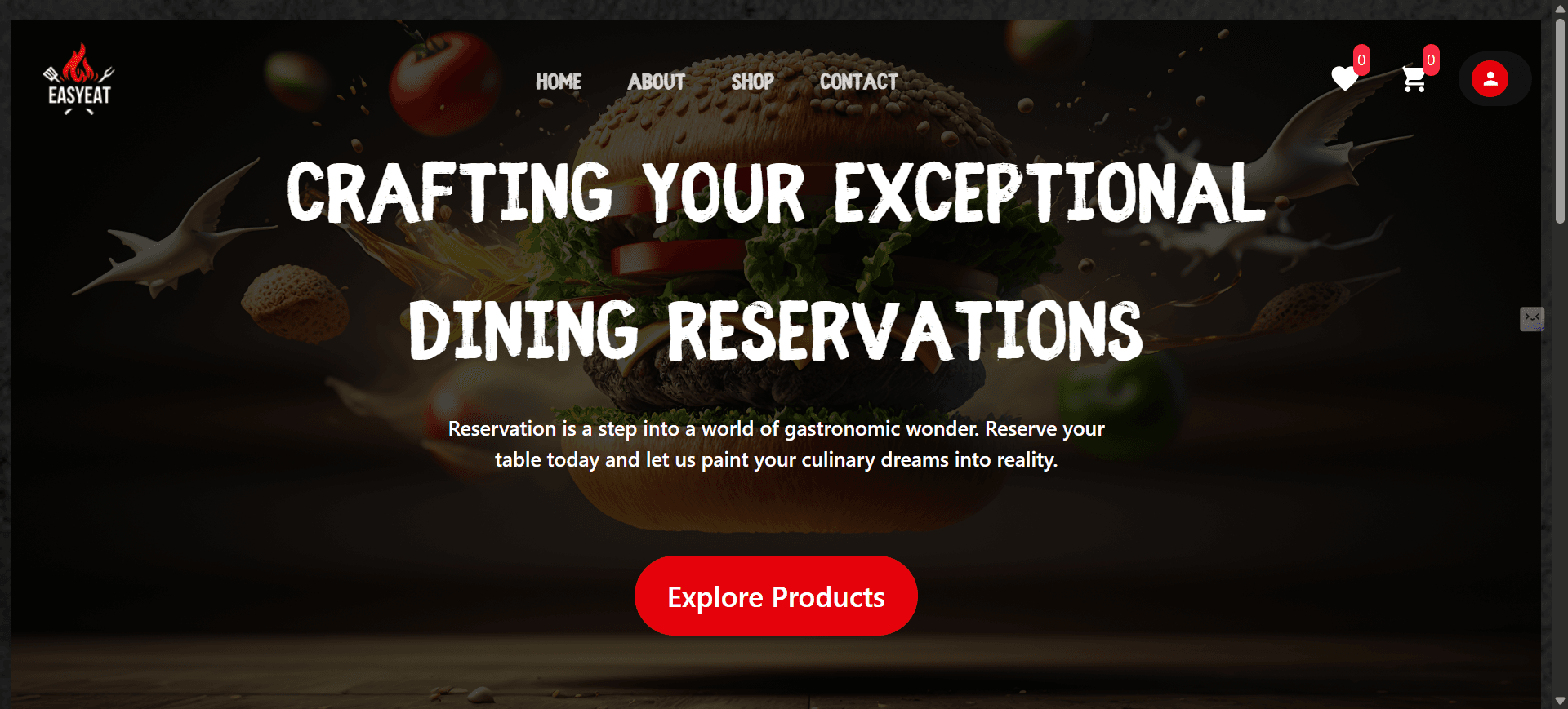 E-commerce Resturant