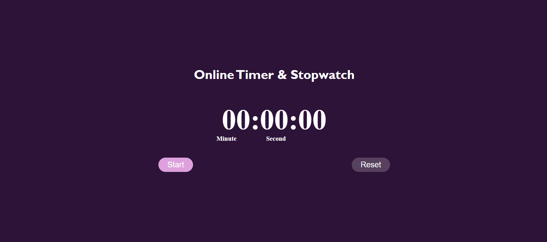 Stop Watch